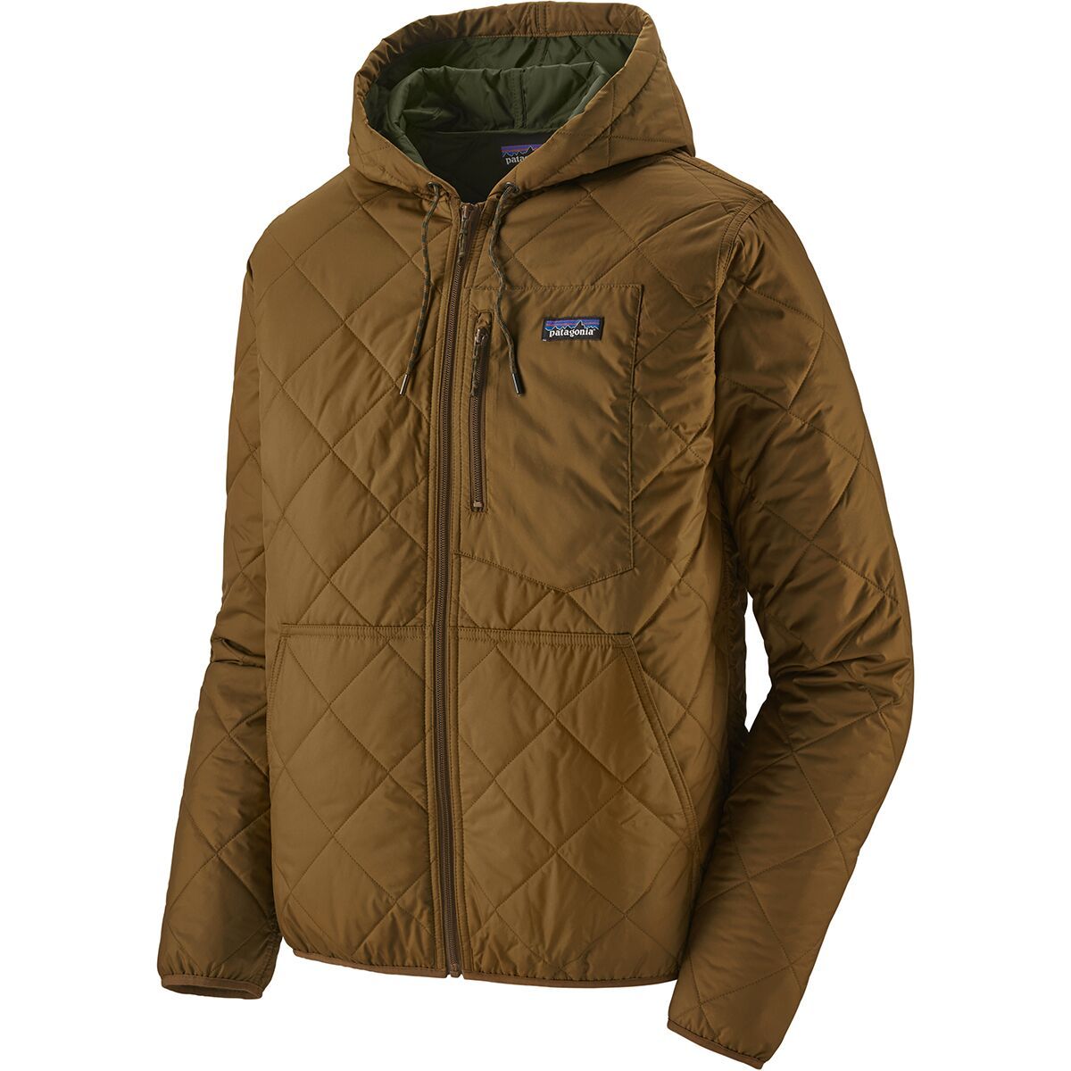 Patagonia Diamond Quilted Bomber Hooded Jacket Men's