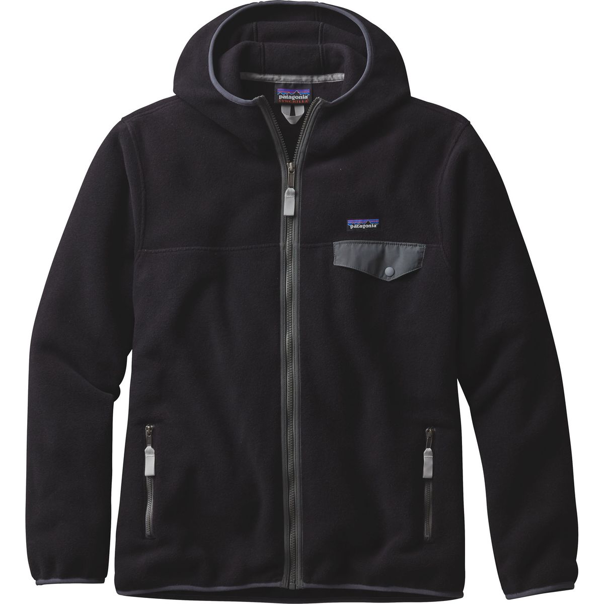Patagonia Lightweight Synchilla Snap-T Hooded Fleece Jacket - Men's ...