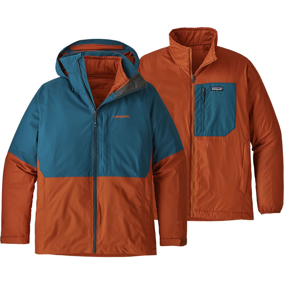 patagonia 3 in 1 jas