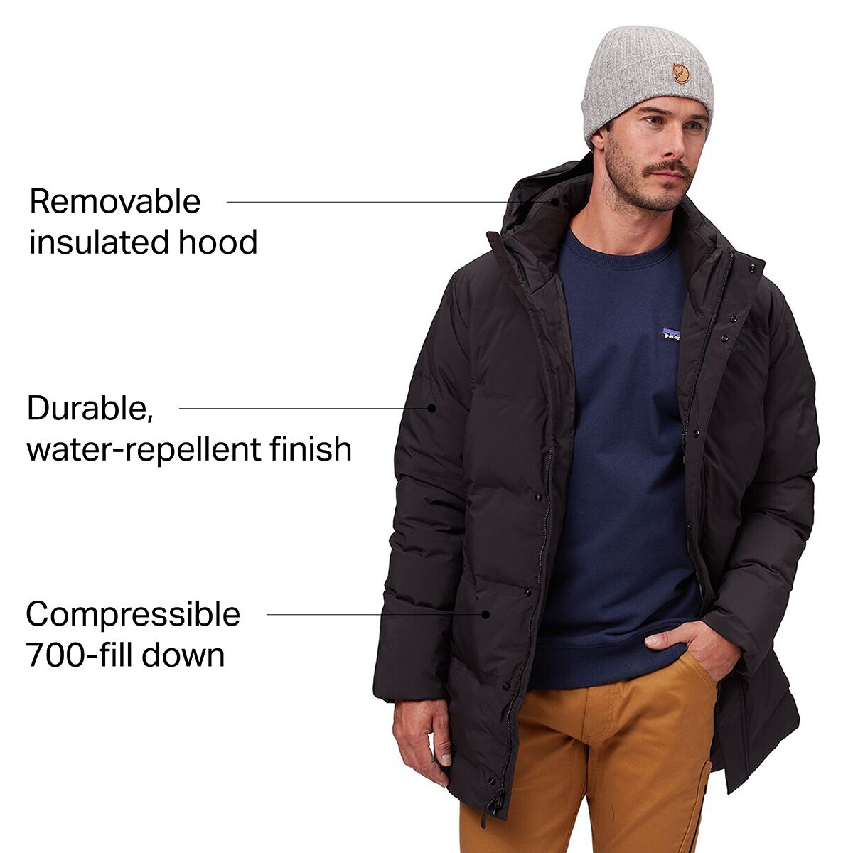 Patagonia Jackson Glacier Down Parka Men's Clothing