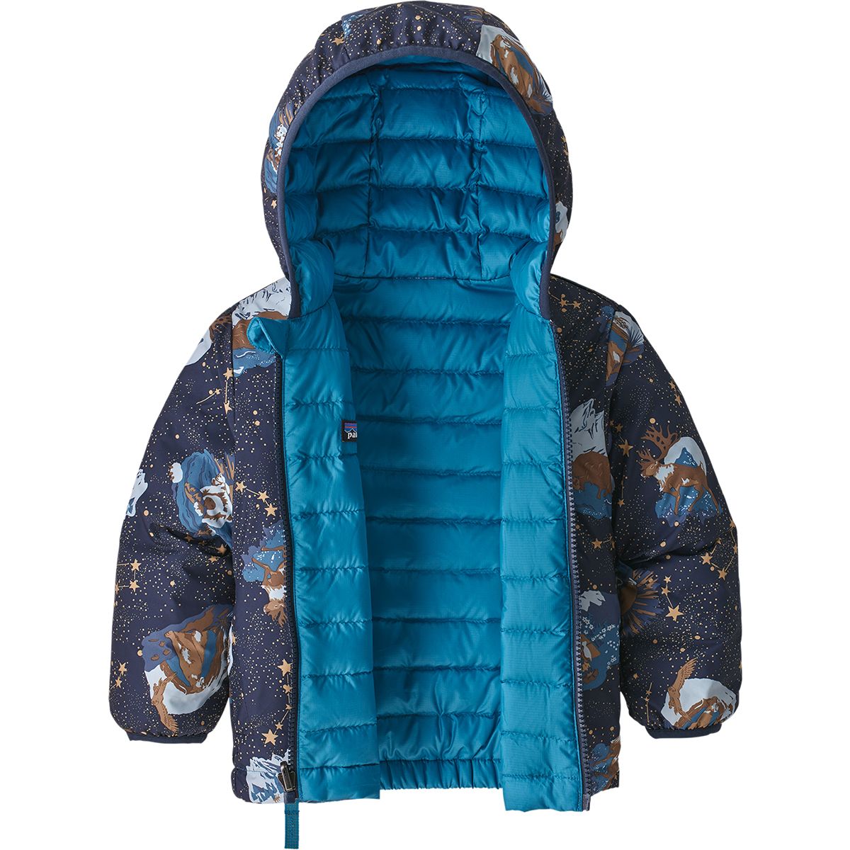 Patagonia Reversible Down Sweater Hoodie Toddler Boys'