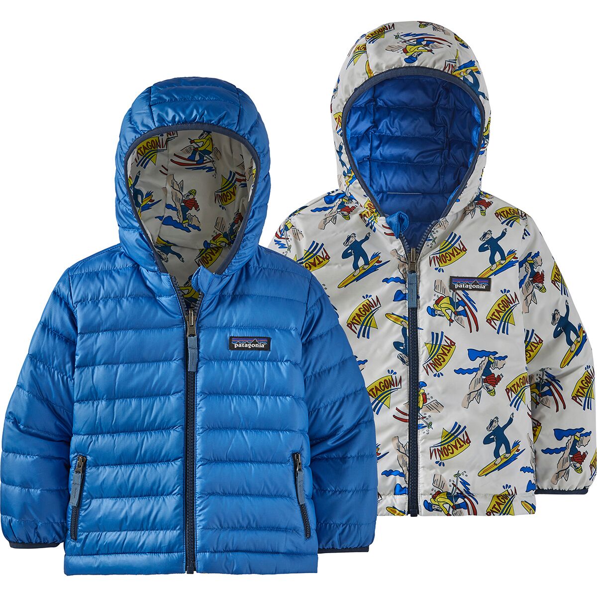 Patagonia Reversible Down Sweater Hoodie Infant Boys' Kids