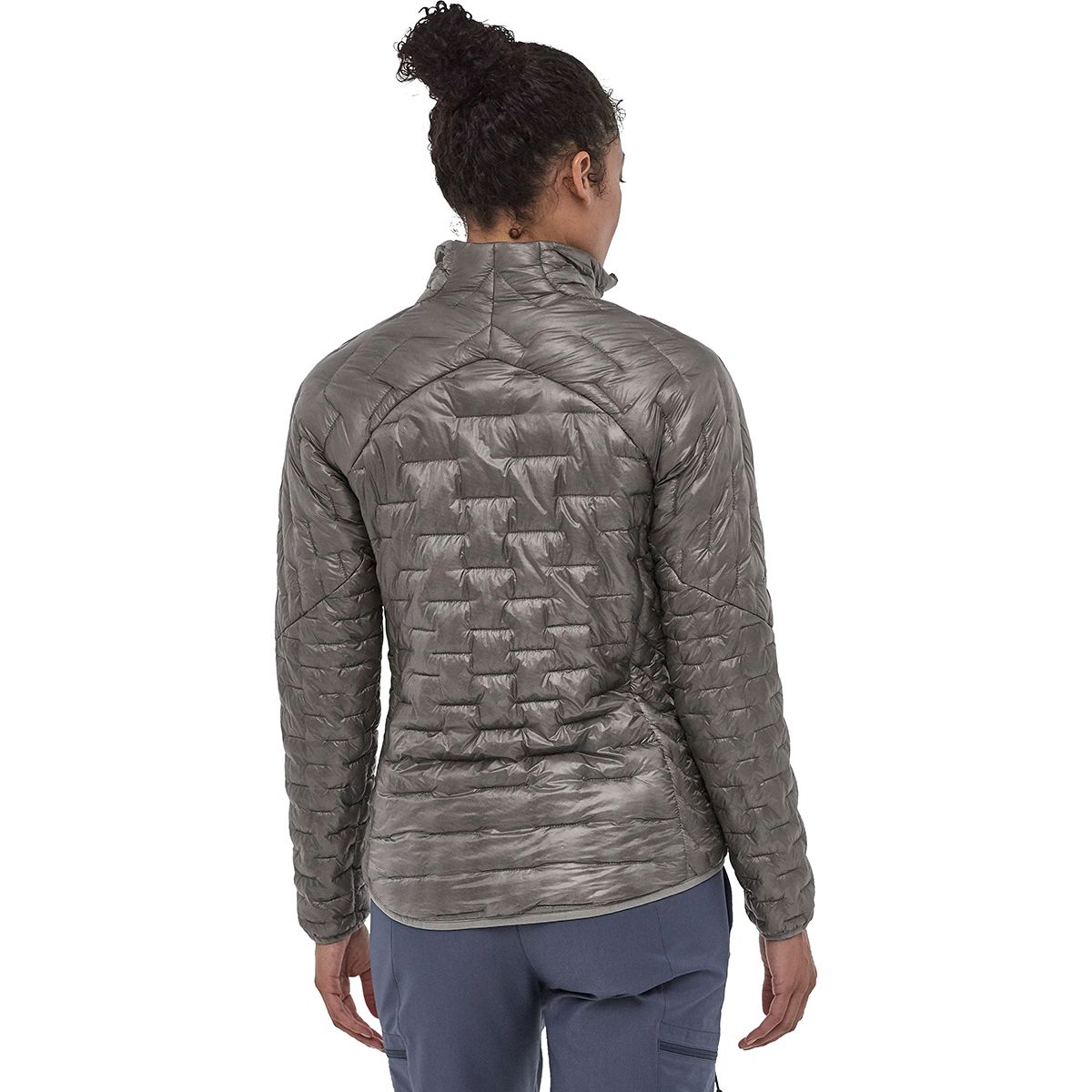 womens micro puff jacket