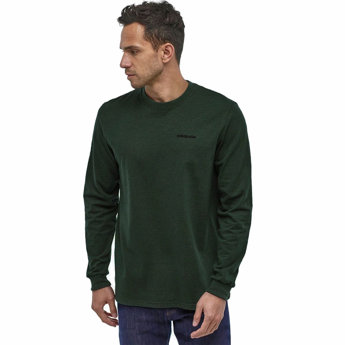 Patagonia P-6 Logo Long-Sleeve Responsibili-T-Shirt - Men's - Clothing