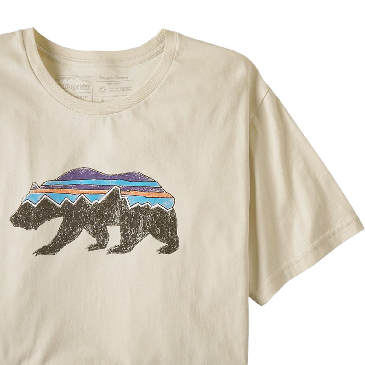 patagonia bear t shirt