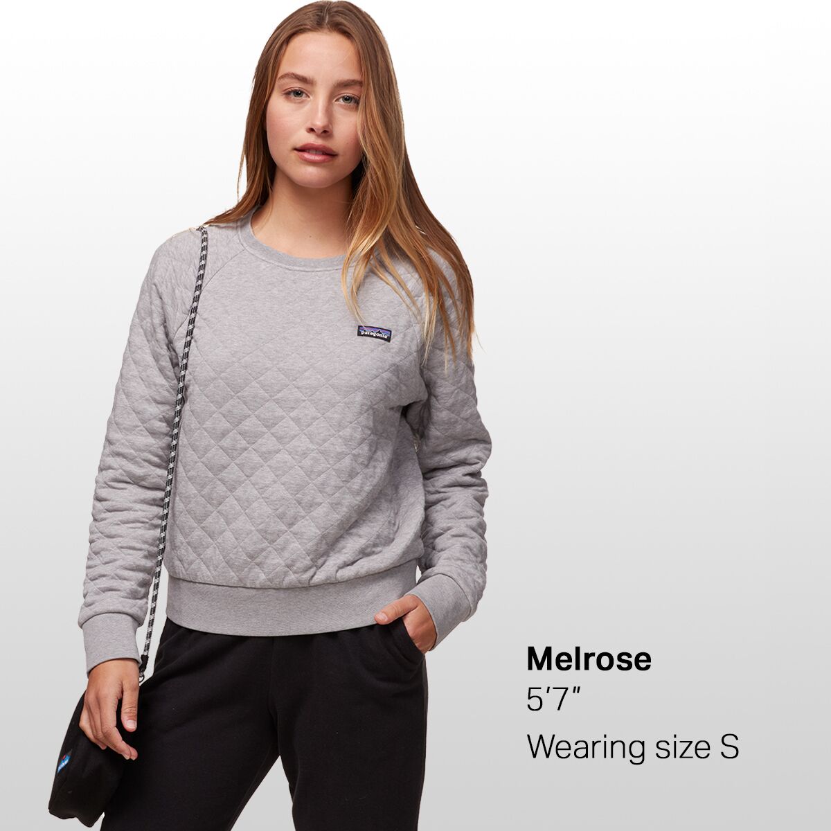 Patagonia Organic Cotton Quilt Crew Sweatshirt Women's