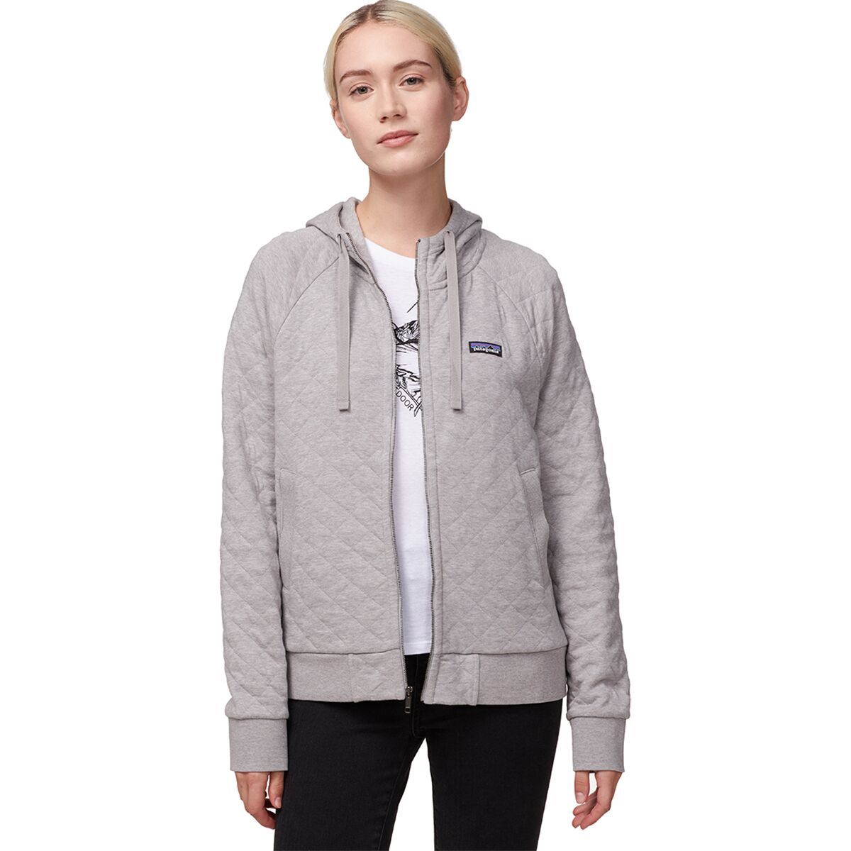 Patagonia Organic Cotton Quilt Hooded Jacket Women's