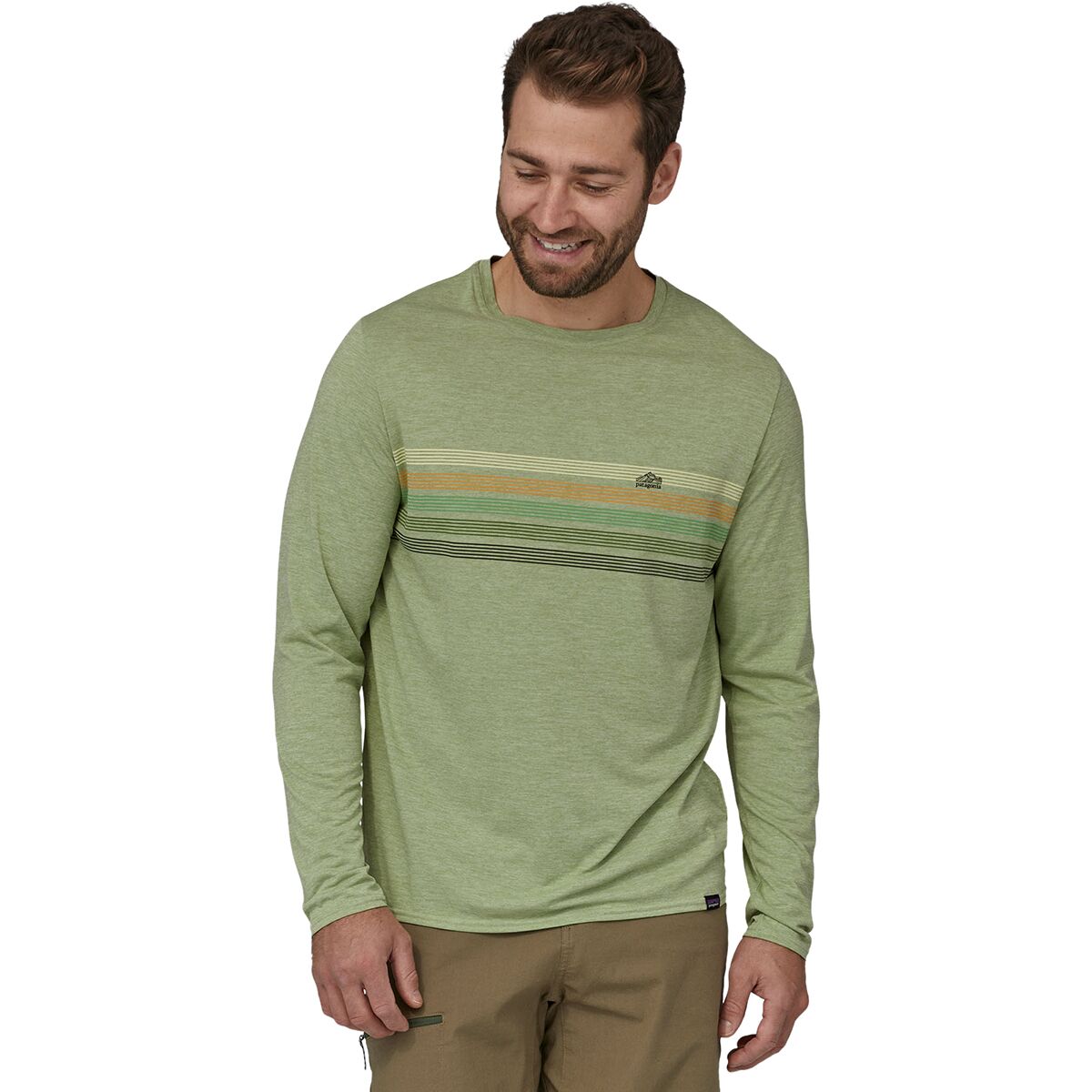 Patagonia Capilene Cool Daily Graphic Long-Sleeve Shirt - Men's - Clothing