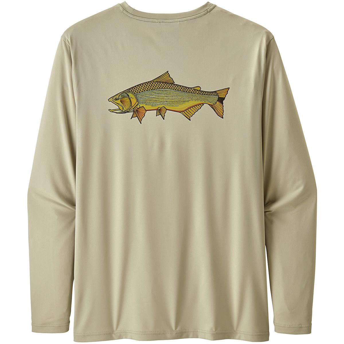 Patagonia Capilene Cool Daily Fish Graphic LongSleeve TShirt Men's