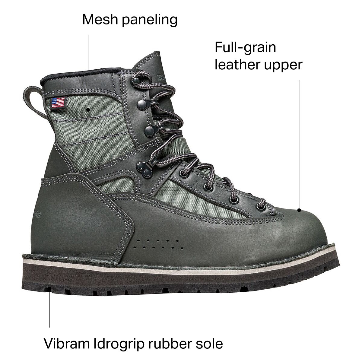 Patagonia x Danner Foot Tractor Sticky Rubber Wading Boot -...