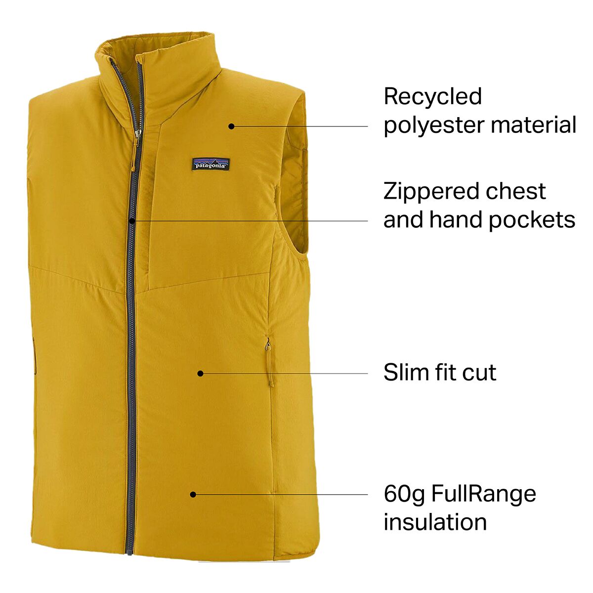 Patagonia NanoAir Insulated Vest Men's Clothing