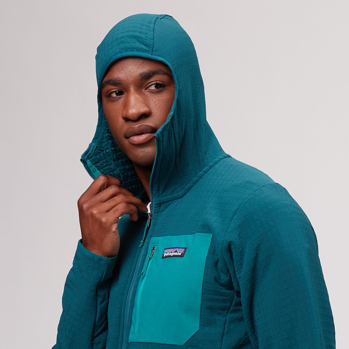 Patagonia R2 TechFace Hooded Fleece Jacket Men's