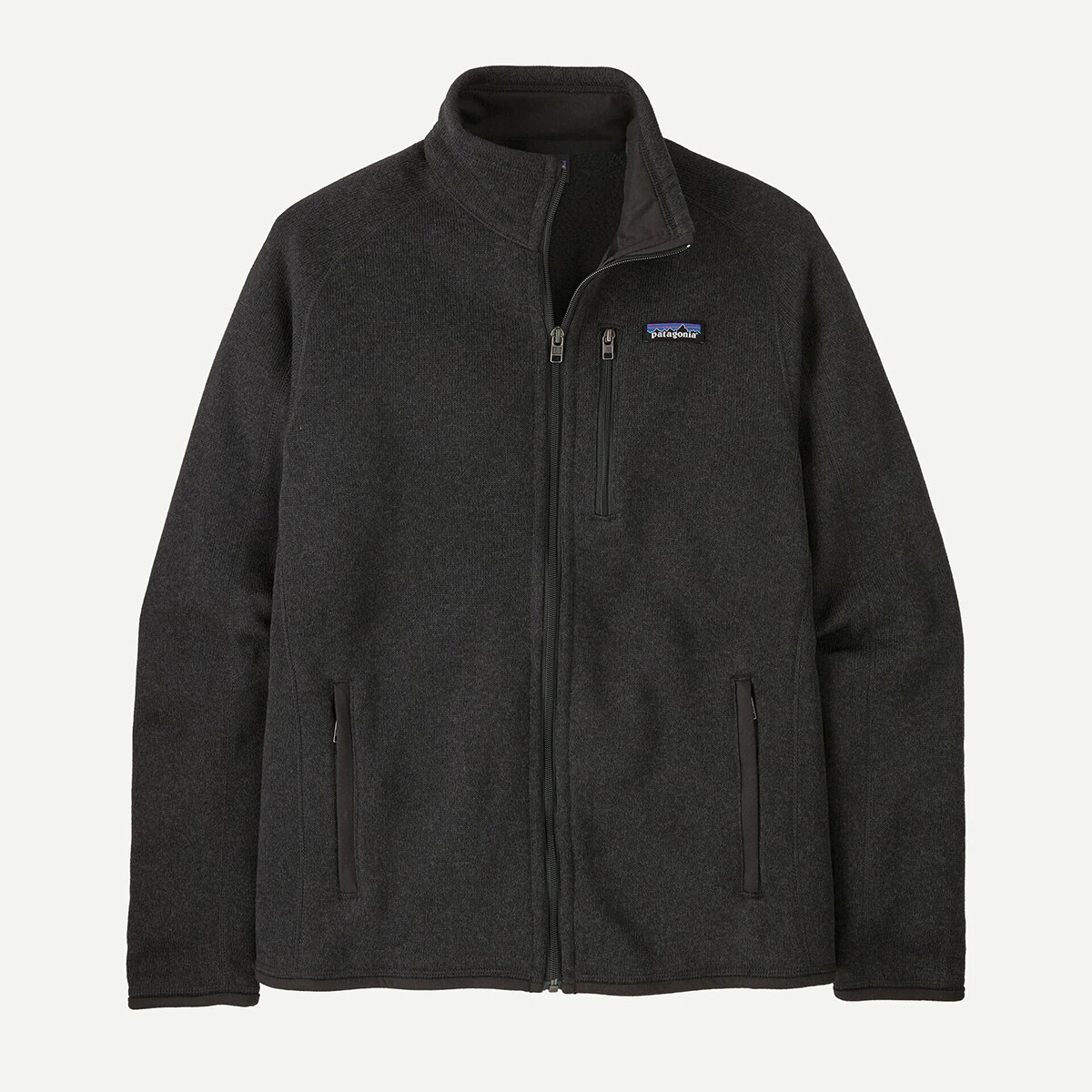 Мужская куртка Patagonia Better Sweater Fleece, цвет: Чёрный — фото 2