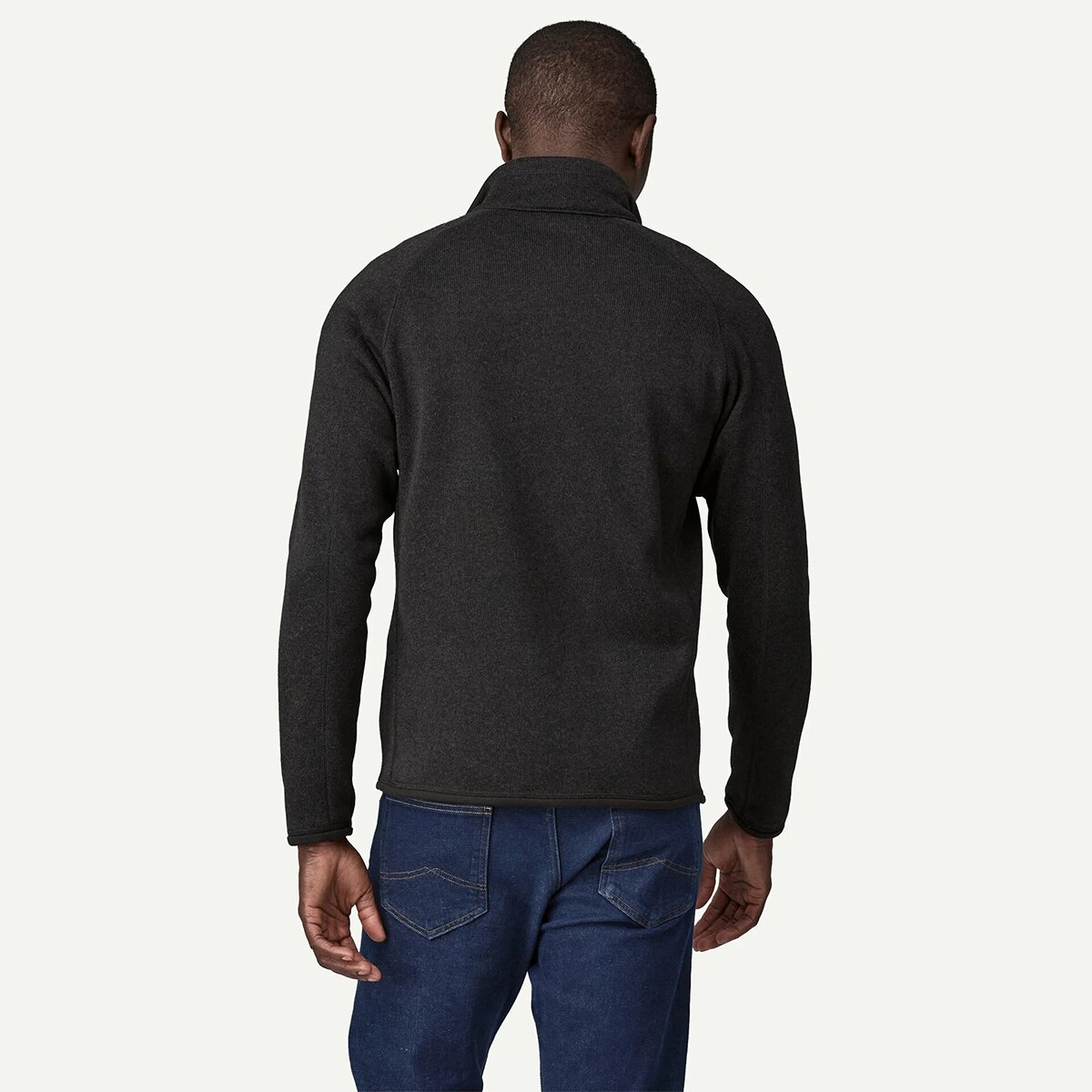Мужская куртка Patagonia Better Sweater Fleece, цвет: Чёрный — фото 3
