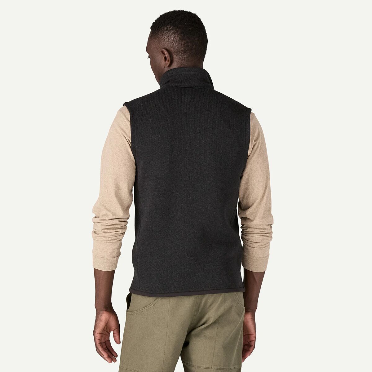 Мужской жилет Patagonia Better Sweater Fleece Vest, цвет: Чёрный — фото 2
