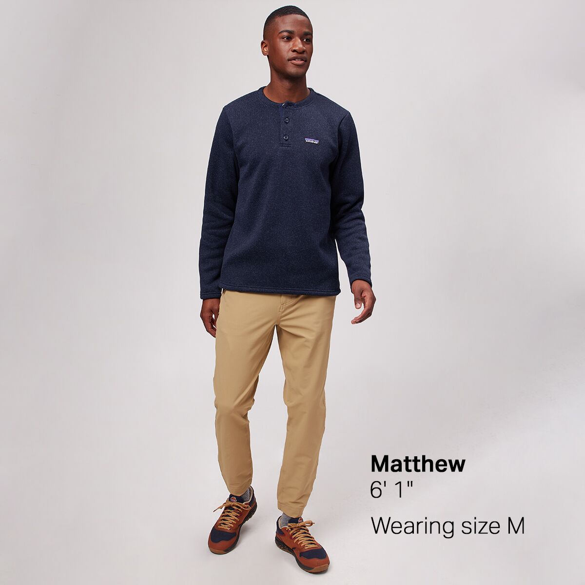 Patagonia Better Sweater Henley Pullover Top Men's Clothing