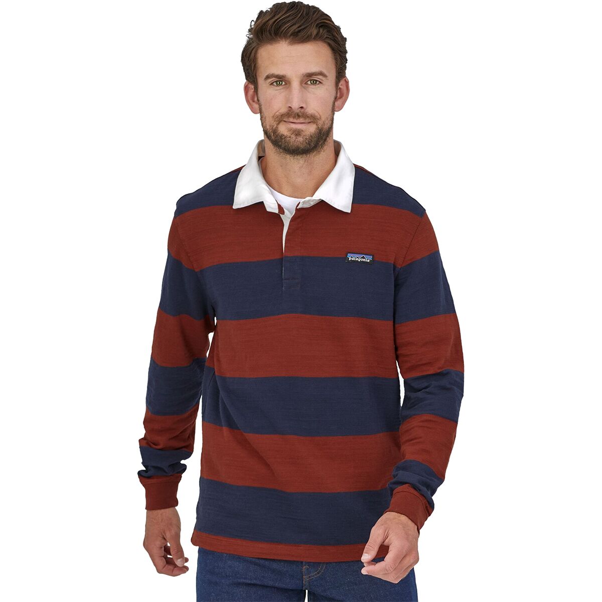 Patagonia Lightweight Rugby Long-Sleeve Shirt - Men's - Clothing