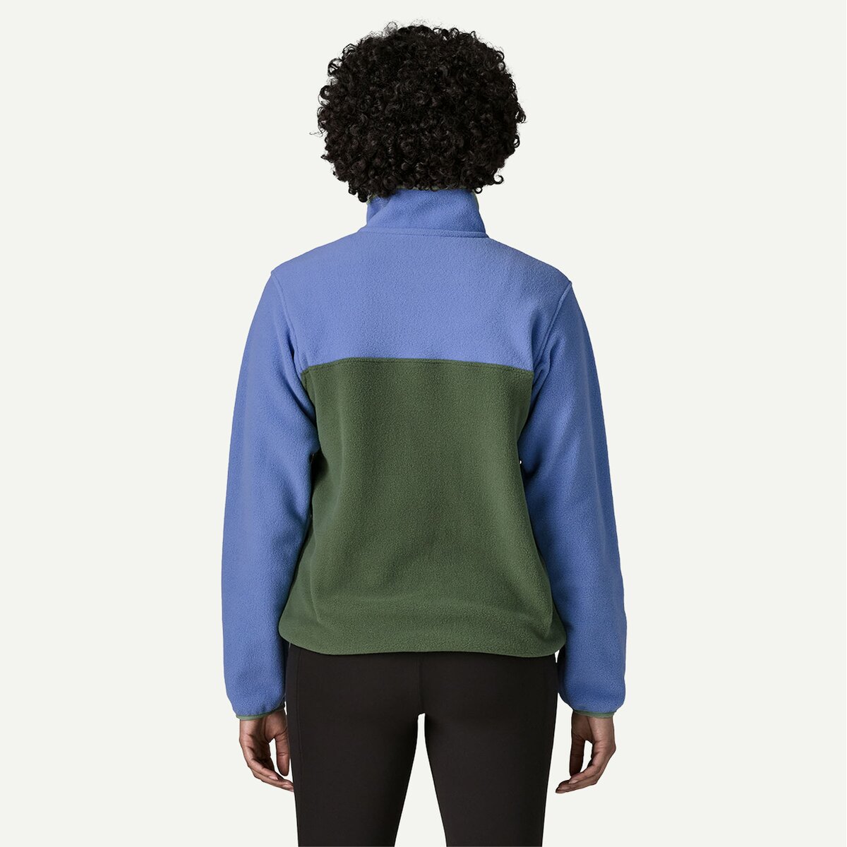 Женский свитер Patagonia Synchilla Lightweight Snap-T Fleece Pullover, цвет: Зелёный — фото 5