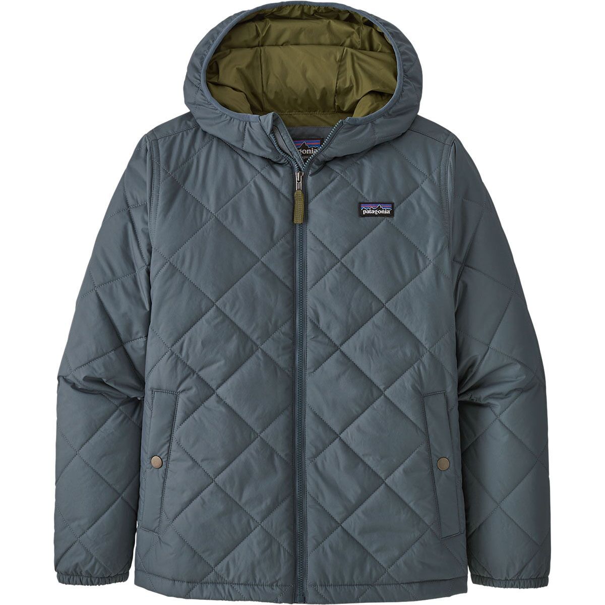 Patagonia Diamond Quilt Hooded Insulated Jacket Boys'