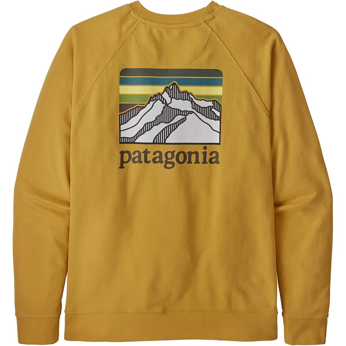 Patagonia Line Logo Ridge Organic Crew Sweatshirt Men's Clothing