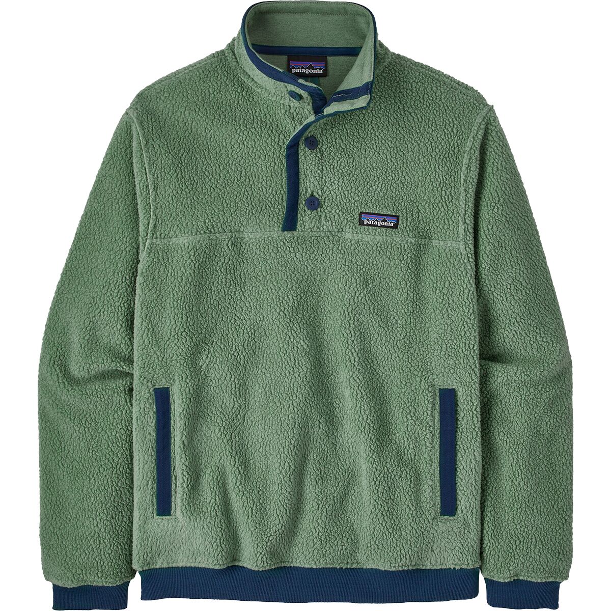Patagonia Shearling Button Pullover Fleece Men's Clothing