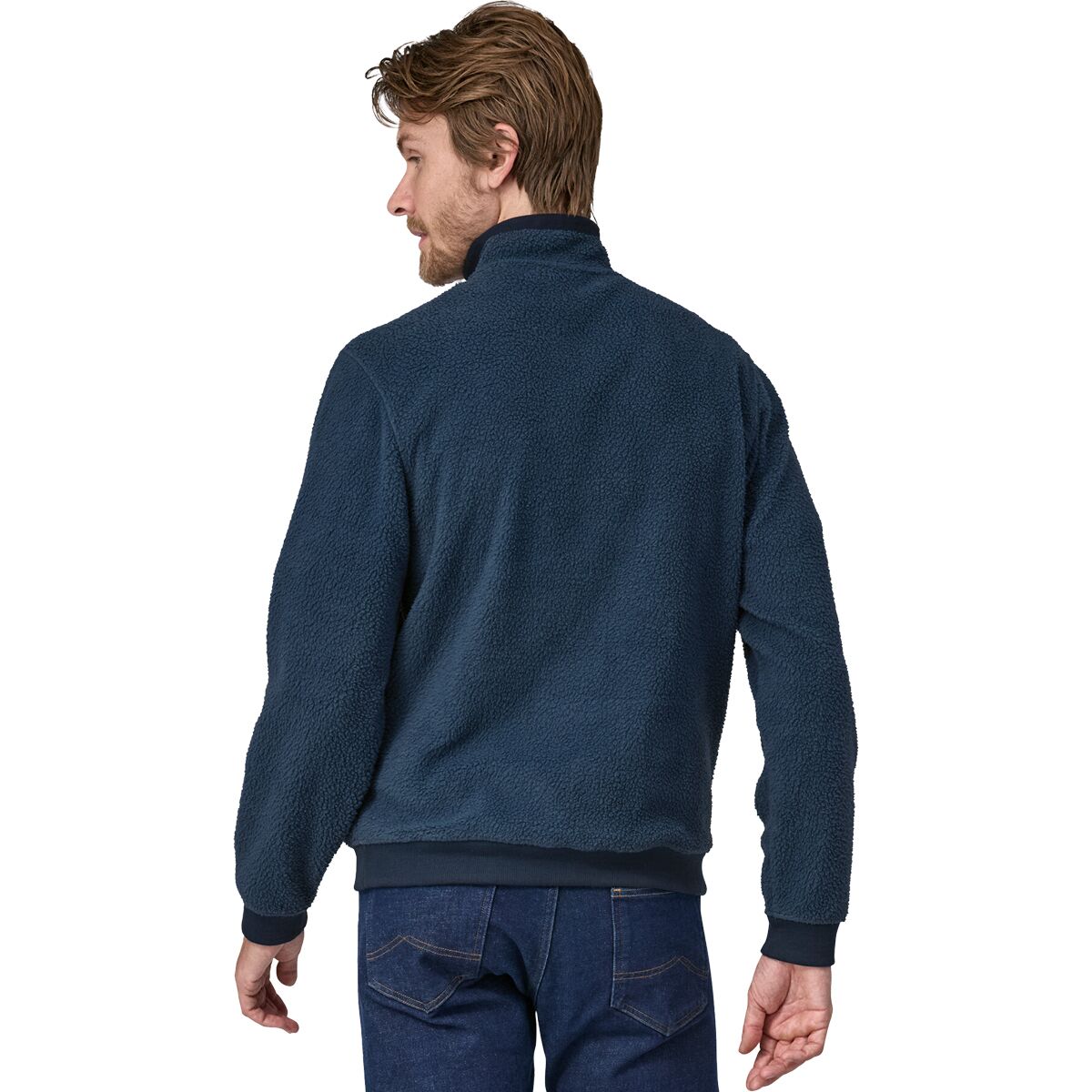 Patagonia Shearling Button Pullover Fleece Men's Clothing