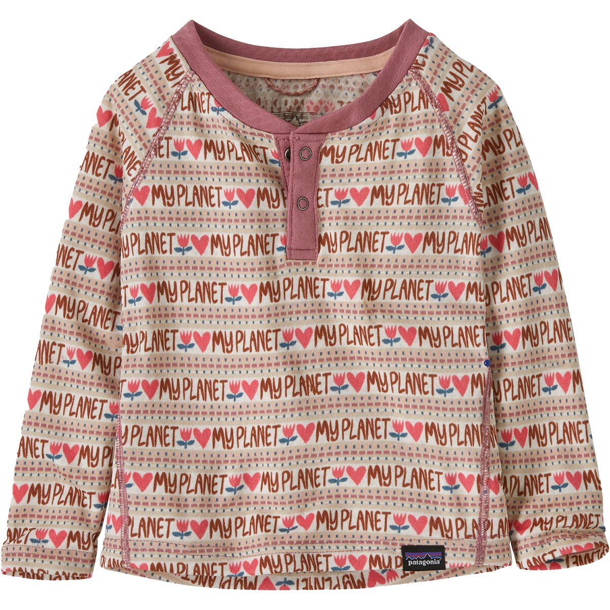 Patagonia Capilene Midweight Henley Baselayer Top - Infant...