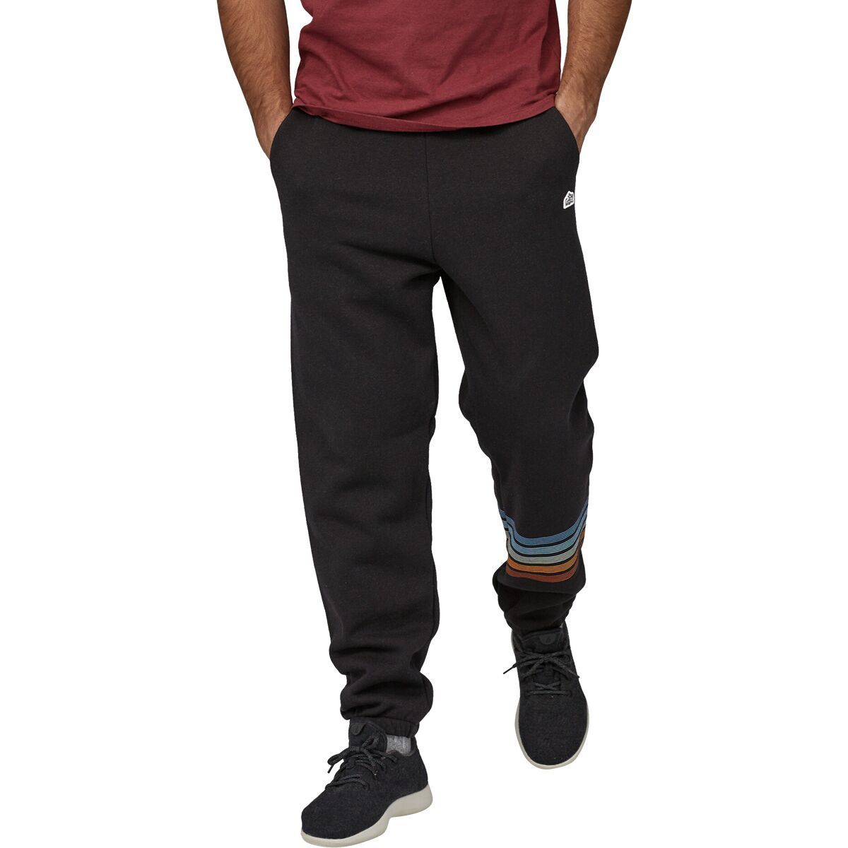 Patagonia Line Logo Ridge Stripe Uprisal Sweatpant Men's Clothing