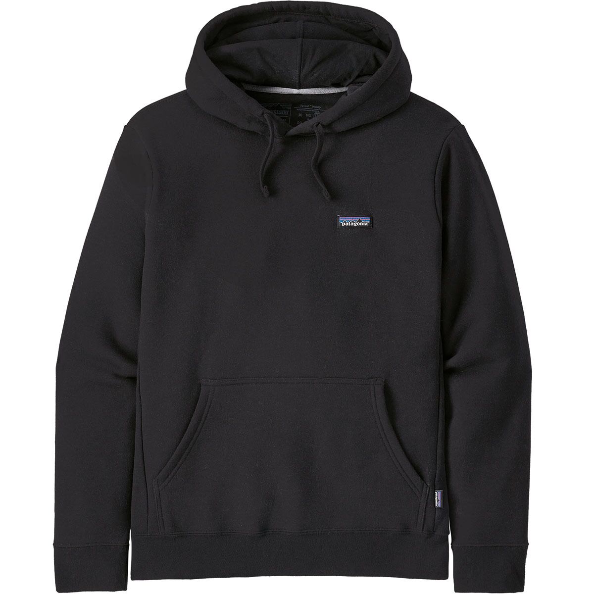 Мужское худи Patagonia P-6 Label Uprisal, цвет: Чёрный — фото 4