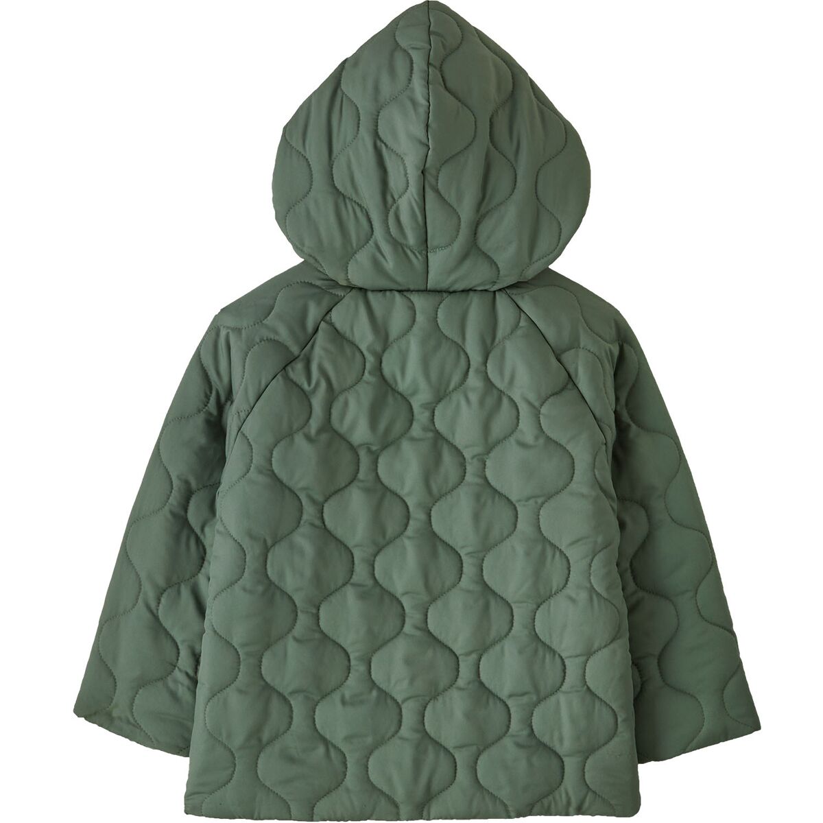 Детская куртка Patagonia Quilted Puff Jacket - Toddlers', цвет: Зелёный — фото 2