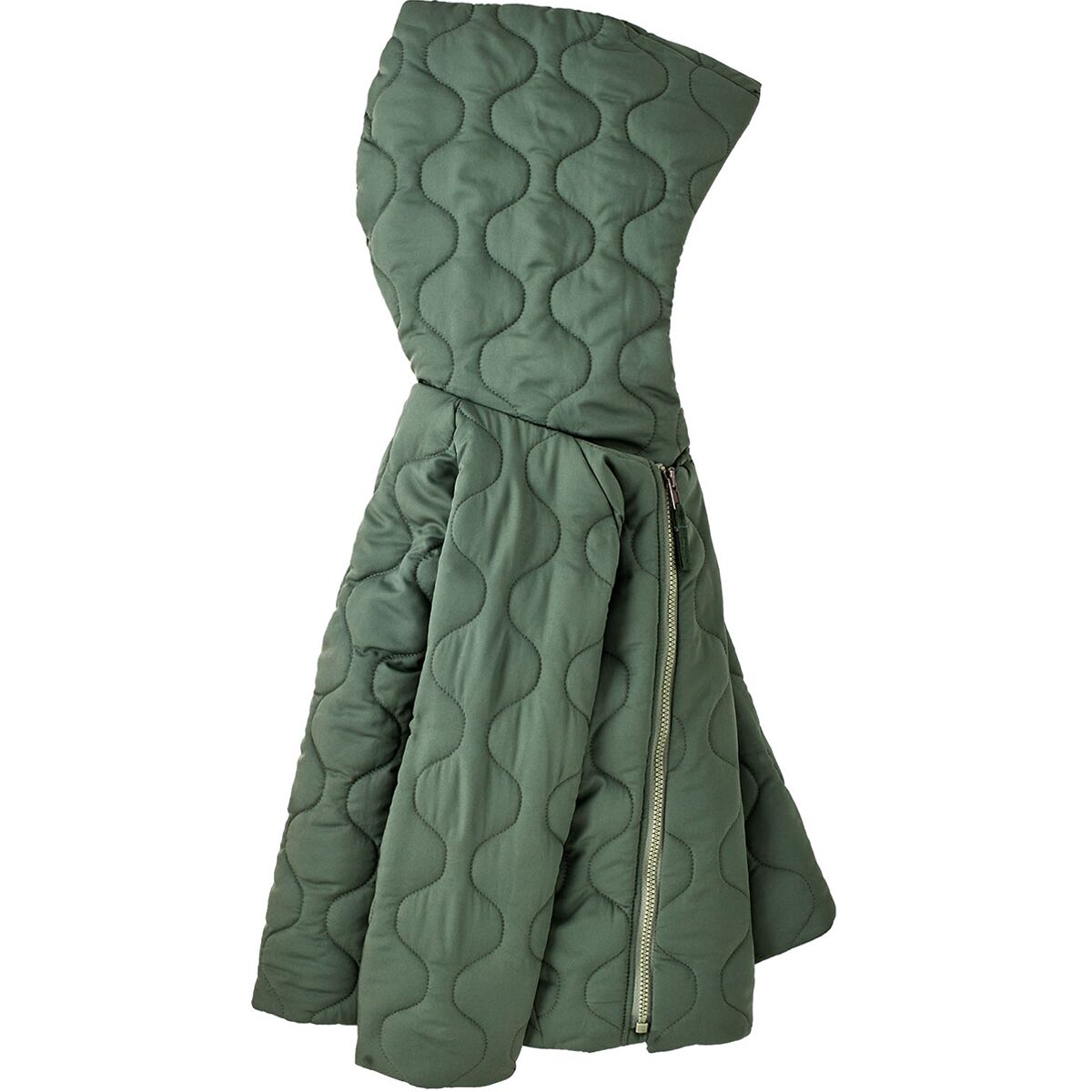 Детская куртка Patagonia Quilted Puff Jacket - Toddlers', цвет: Зелёный — фото 4