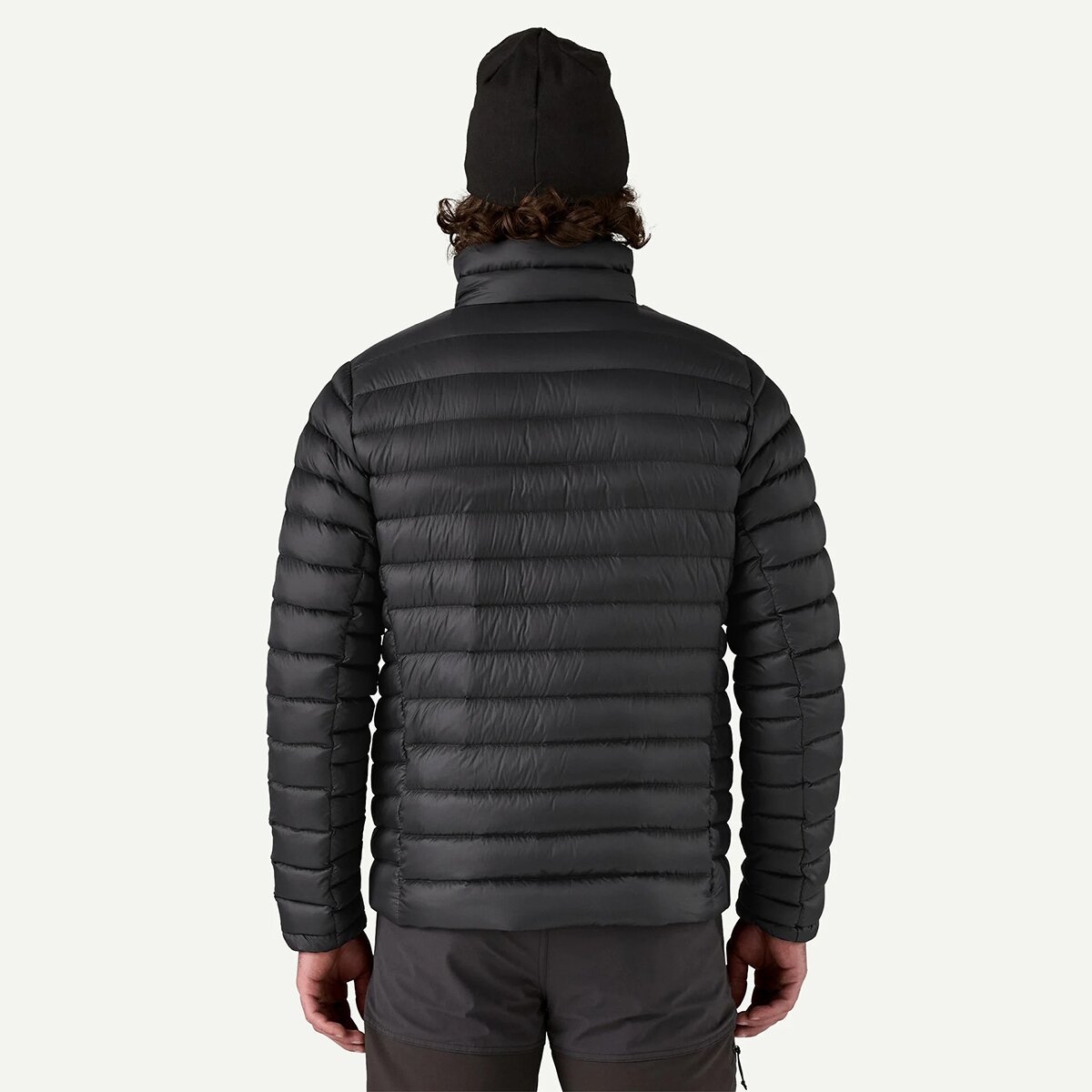 Мужская куртка Patagonia Down Sweater Jacket, цвет: Чёрный — фото 5