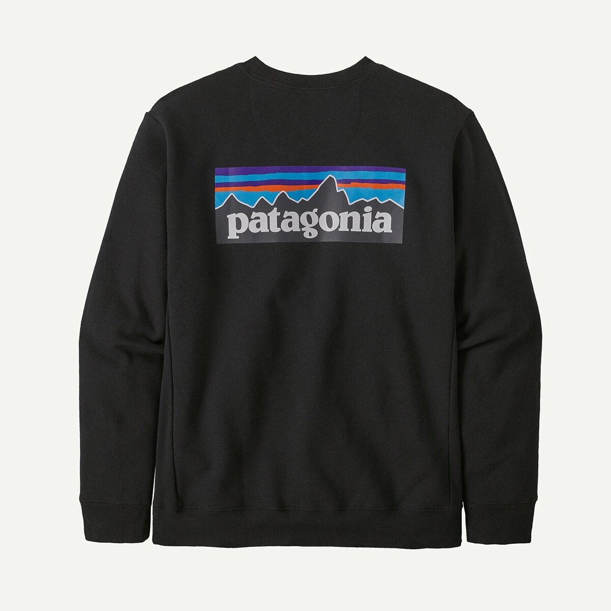 Толстовка Patagonia Logo Uprisal Crew, цвет: Чёрный — фото 2