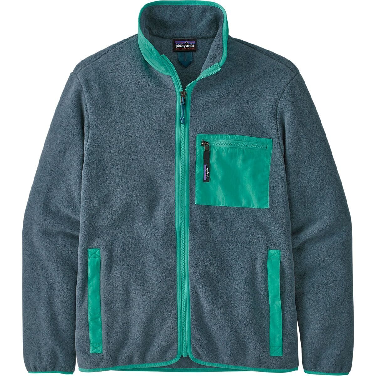 Patagonia Men's Classic Synchilla Fleece Jacket (Plume Grey)
