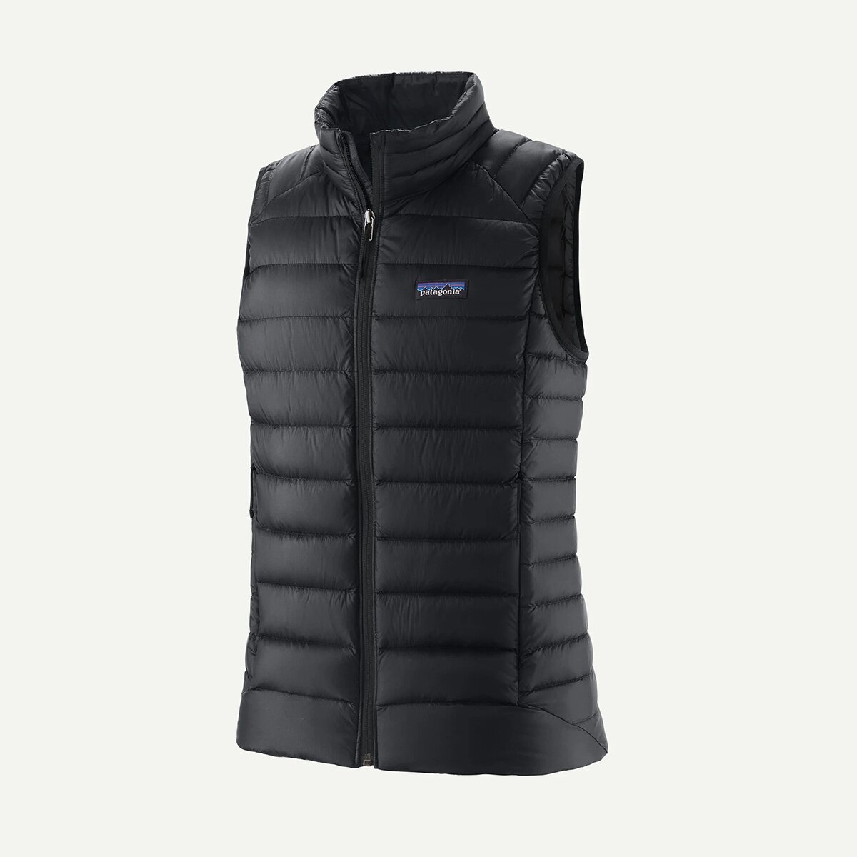 Женский жилет Patagonia Down Sweater Vest, цвет: Чёрный — фото 4