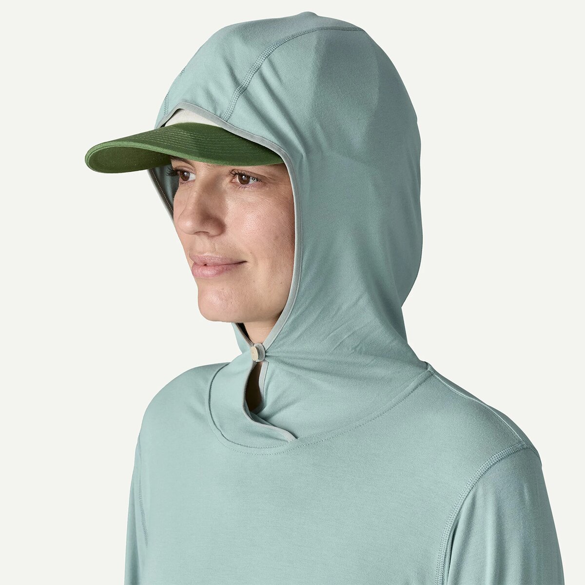Женское худи Patagonia Tropic Comfort Natural, цвет: Синий — фото 9