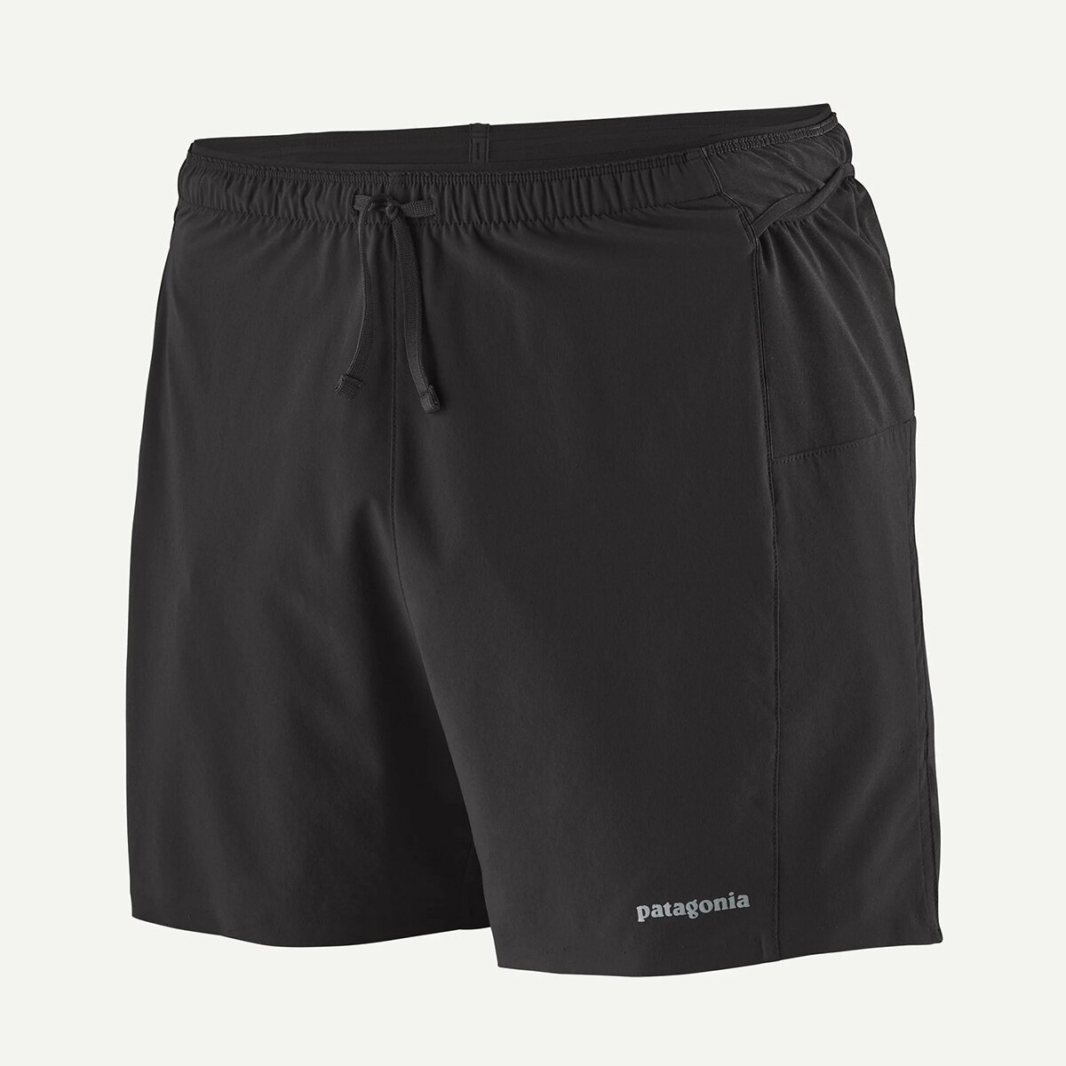 Мужские шорты Patagonia Strider Pro 5in, цвет: Чёрный — фото 6