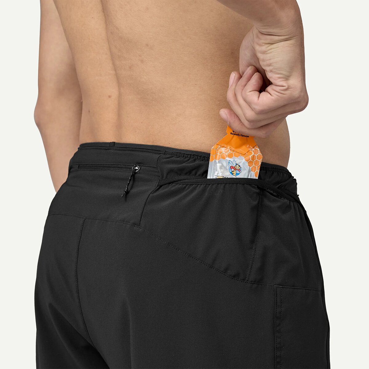 Мужские шорты Patagonia Strider Pro 7in Short, цвет: Чёрный — фото 7