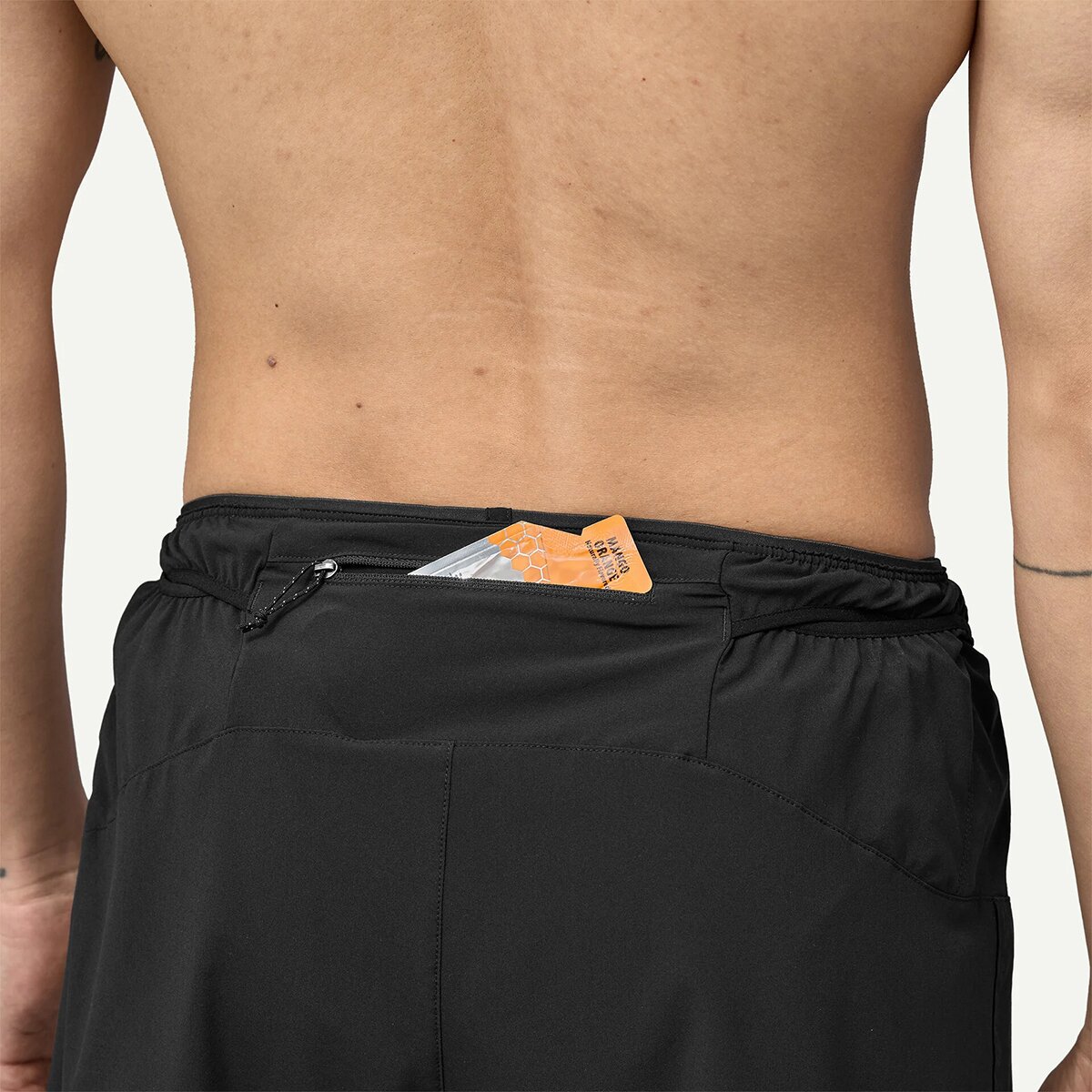 Мужские шорты Patagonia Strider Pro 7in Short, цвет: Чёрный — фото 8