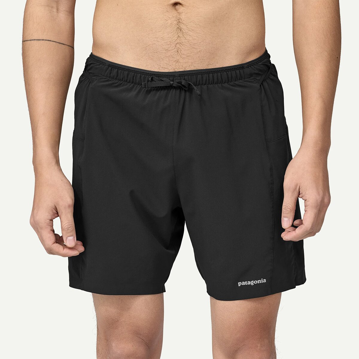 Мужские шорты Patagonia Strider Pro 7in Short, цвет: Чёрный — фото 9