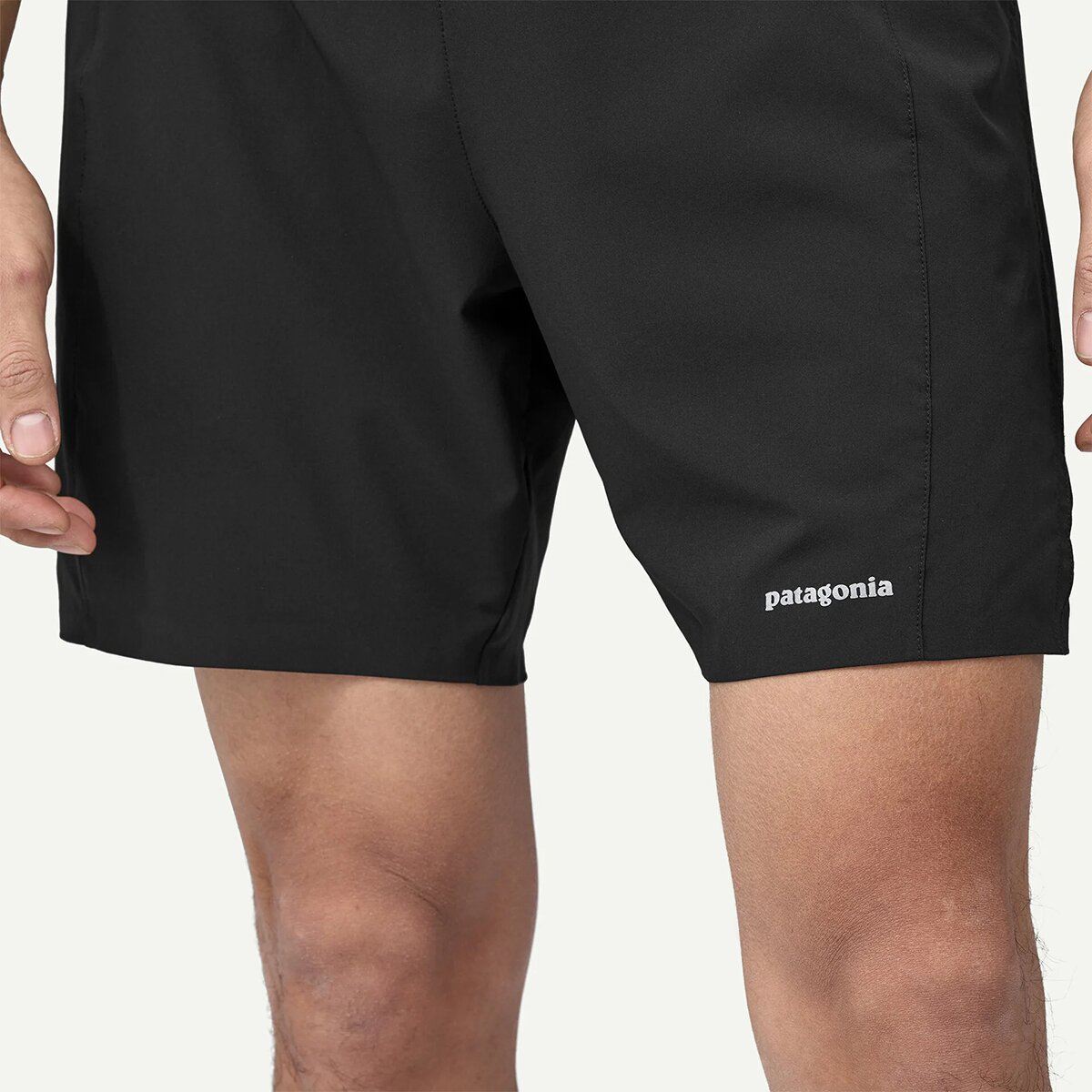 Мужские шорты Patagonia Strider Pro 7in Short, цвет: Чёрный — фото 11