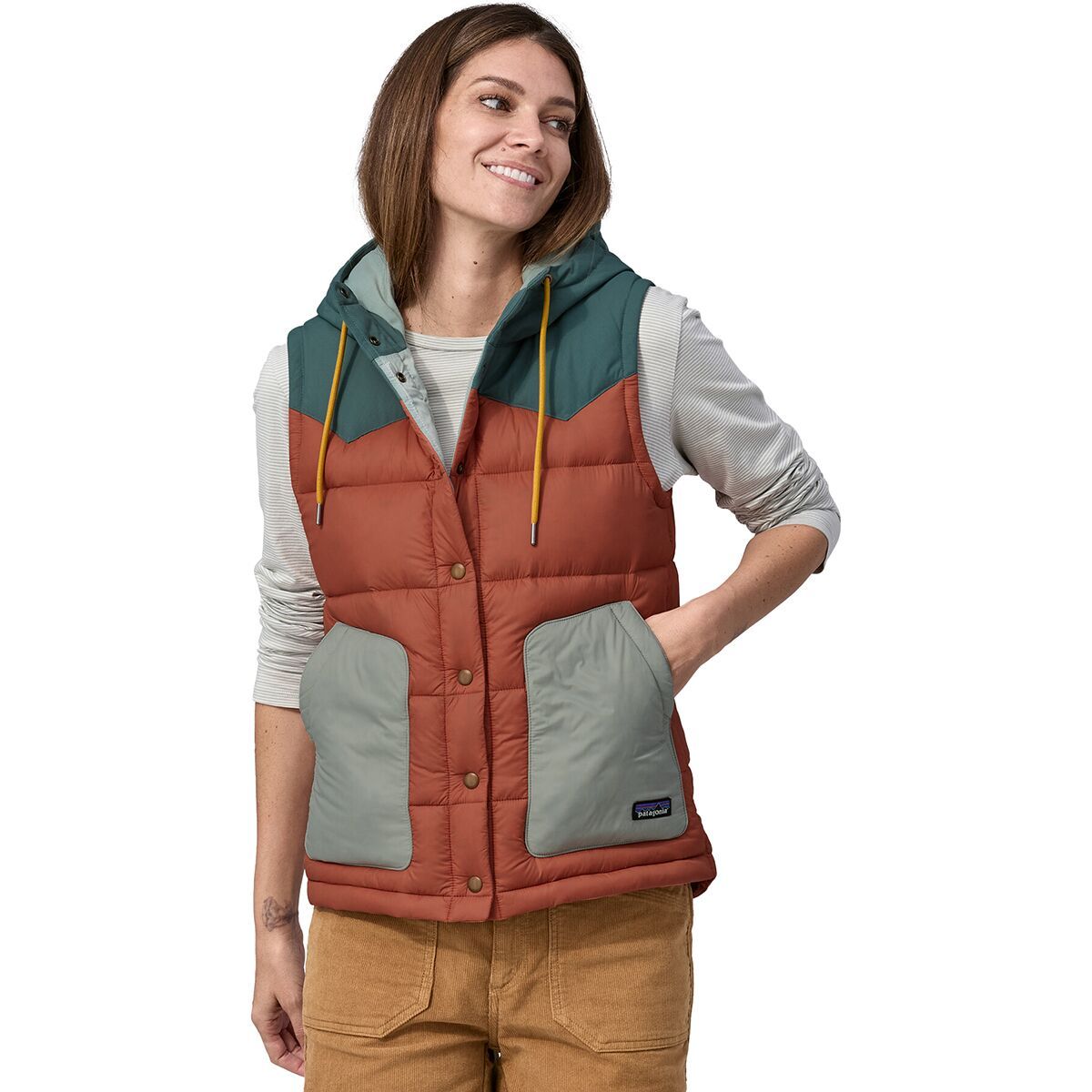 Patagonia Bivy Hooded Vest Women's Clothing