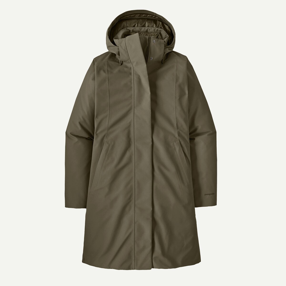Женская куртка Patagonia Tres Down 3-In-1 Parka, цвет: Зелёный, вариант 1 — фото 6