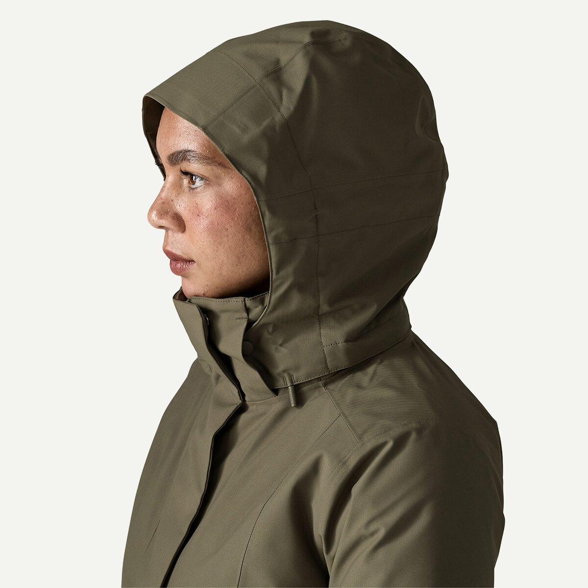 Женская куртка Patagonia Tres Down 3-In-1 Parka, цвет: Зелёный, вариант 1 — фото 8