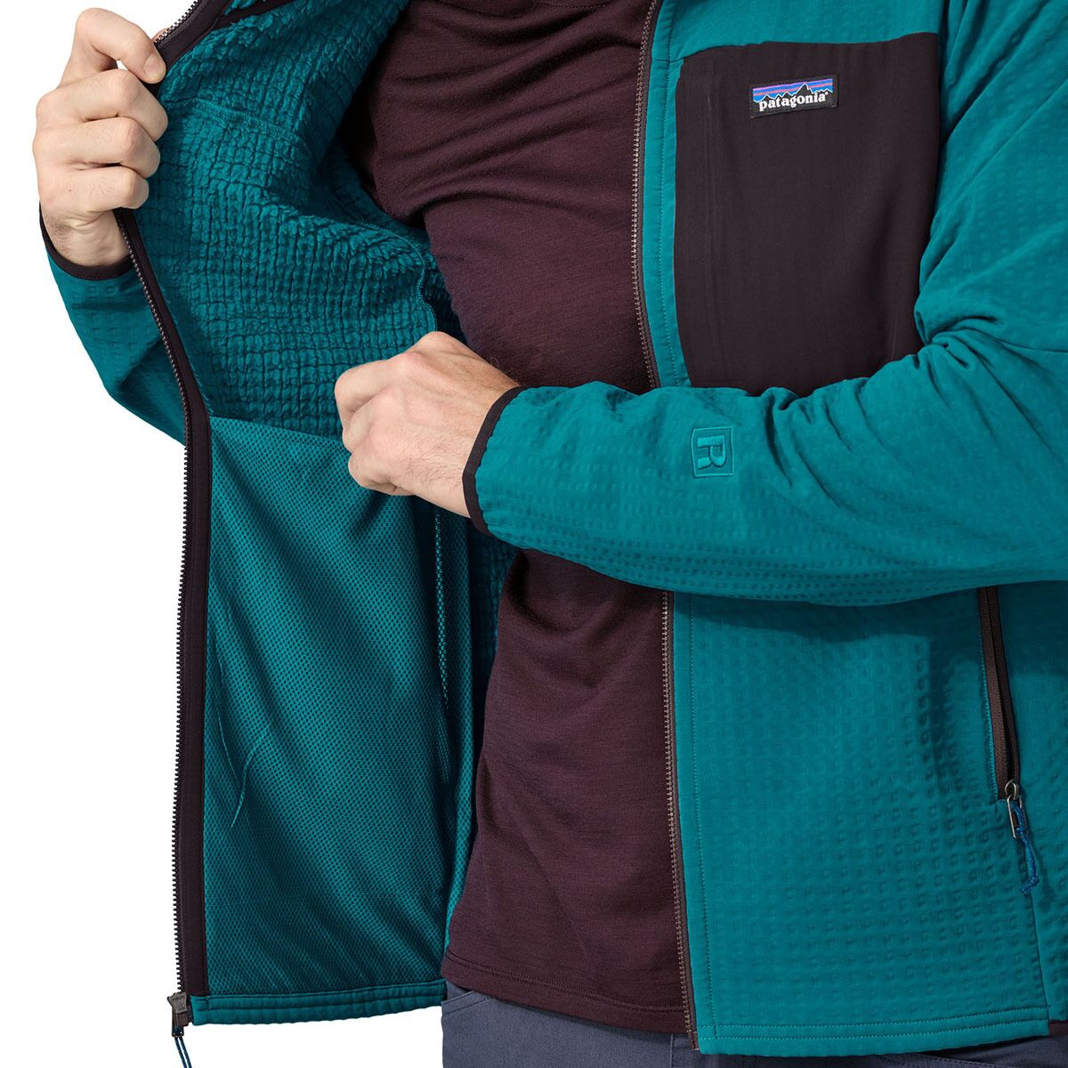 Patagonia R2 TechFace Hooded Fleece Jacket - Men´s