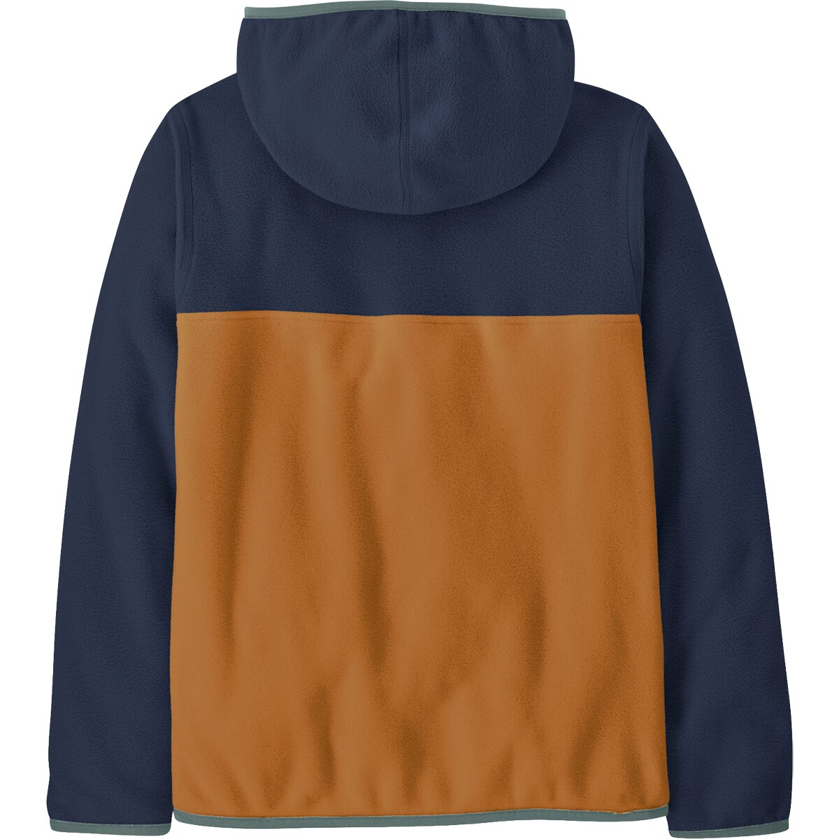 Детская куртка Patagonia Micro D Snap-T, цвет: Коричный коричневый — фото 2