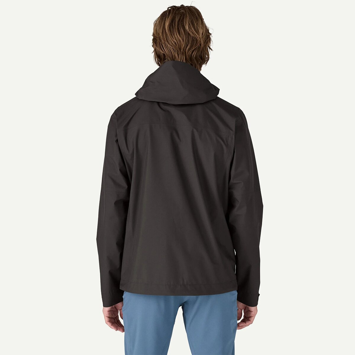 Мужская куртка Patagonia Boulder Fork Rain Jacket, цвет: Чёрный — фото 3