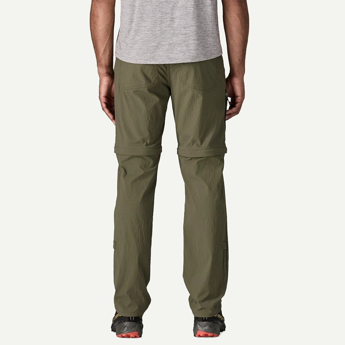 Мужские брюки Patagonia Quandary Convertible Pant, цвет: Зелёный — фото 3