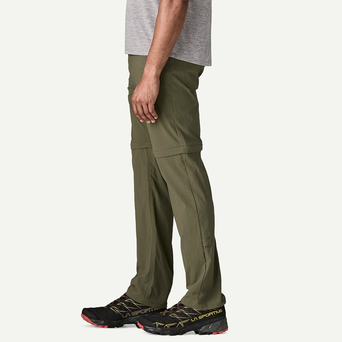 Мужские брюки Patagonia Quandary Convertible Pant, цвет: Зелёный — фото 5