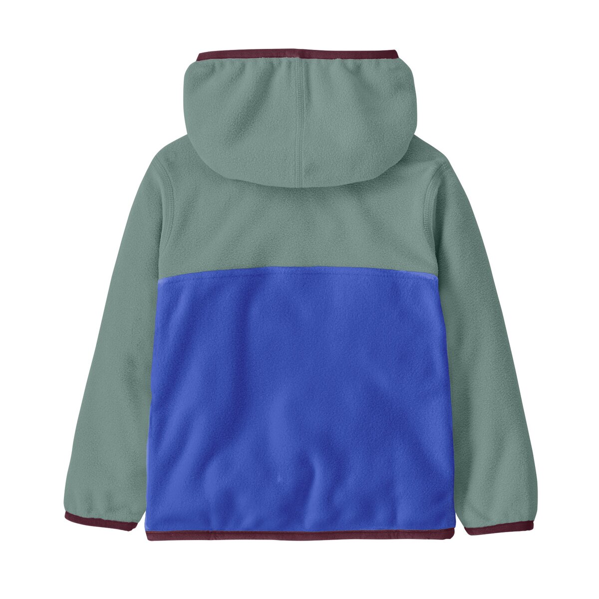 Детская куртка Patagonia Micro D Snap-T Fleece Jacket - Infants', цвет: Fitz Roy Massif / Синий — фото 2